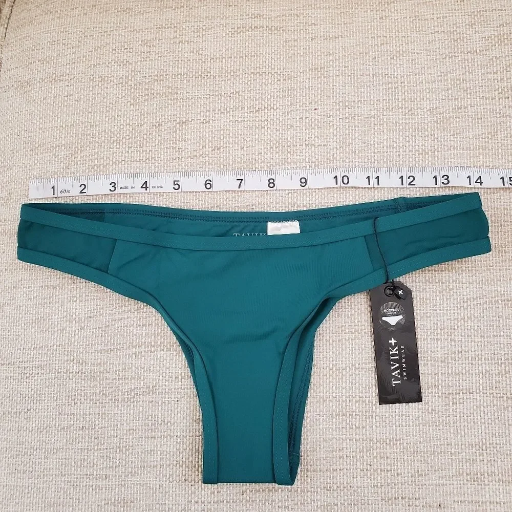TAVIK JAYDEN BIKINI BOTTOM - STORM GREEN